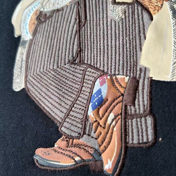 Polo Ralph Lauren Men's Polo Bear Fleece Hood - Picture 10 of 12